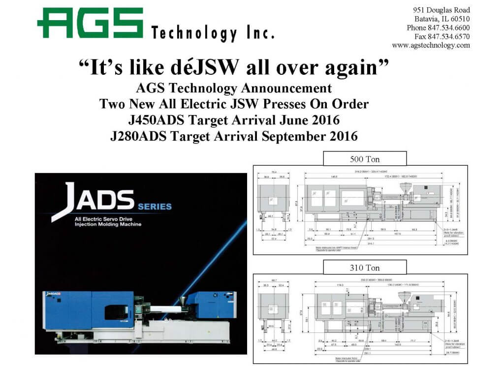 AGS Announcement-DeJSW